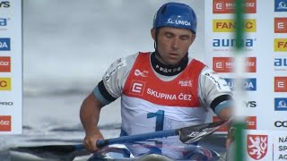 Jiri Prskavec, CZE, Canoe Slalom, Heats / 2024 ICF Canoe Slalom World Cup Prague Czechia