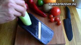 Kjøkkenkniver.no - Test av Kyocera slicer 1