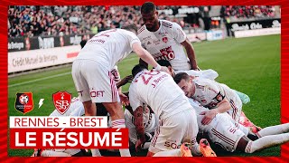 Rennes 4-5 Brest : Le résumé et les buts  🔴⚪