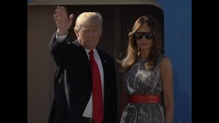 Raw: Trump Departs Germany After G20 Summit