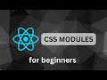 How to use CSS Modules in React