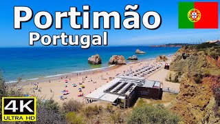 Portimao, Portugal Walking tour [4K Ultra HD]