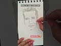 how to draw arnold schwarzenegger 6th celebrity shorts youtubeshorts