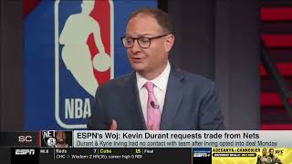 Woj on the current situation in Brooklyn after Kevin Durant's trade request out of New York