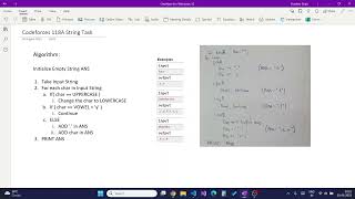 Codeforces 118A String Task Problem Rated 1000 | Competitive Programming