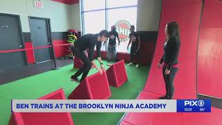 PIX11's Ben Aaron at Brooklyn Ninja Academy Part Deux