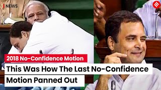 Revisiting Rahul Gandhi's Memorable Hug to PM Modi In No Confidence Motion |Rahul Gandhi Hug PM Modi