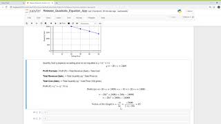 Application of Quadratic Equation Computer Aided Algebra Using Python Sympy Package