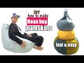 cara membuat Bean bag model pumpkins |DIY Bean bag|how to make Bean bag