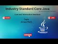 Arrays Part1| Java Playlist | Java 2024 | Full Stack Java |Java Tutorial | Core Java