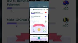 *NEW* Exclusive Professor Willow TCG Research in Pokémon Go/ Research 1-3