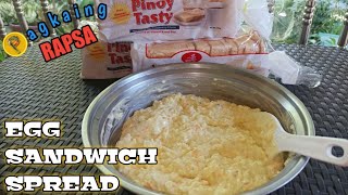 SPECIAL EGG SANDWICH SPREAD | Pagkaing Rapsa