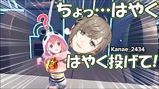 叶をぶん投げまくる笹木と、そのせいで笹木の不憫に付き合わされる叶【にじさんじ\\笹木咲\\切り抜き】