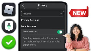 Cómo obtener el CHAT DE VOZ DE ROBLOX (2025) | Cómo habilitar el chat de voz en Roblox