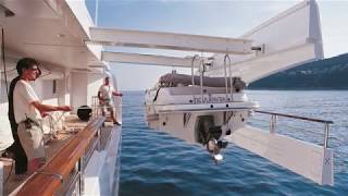 Newthex | Bulwark Tender Crane superyacht Hadia