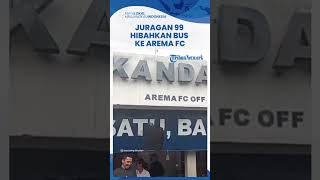 Juragan 99 Hibahkan Bus ke Arema FC, Proses Hibah Dilakukan Langsung Komisaris di Kantor Arema FC