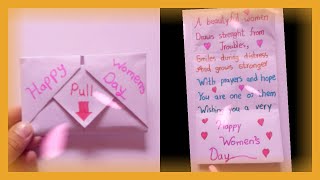 [ Women's Day special ] pop up card.