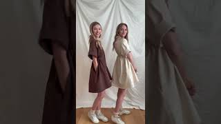 Matching Juniper Dresses by Tiana Herring #sewing