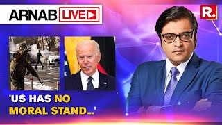 'Worst Perpertaors Of Atrocities': Arnab Reminds U.S Of Committing Multiple Human Rights Violations