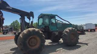 #161 Timberjack 660 Grapple Skidder*