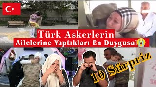 Türk Askerlerin Ailelerine Yaptıkları En Duygusal 10 Sürpriz - Pakistan Reaction