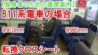 811系電車の場合：JR九州　2018年5月見学