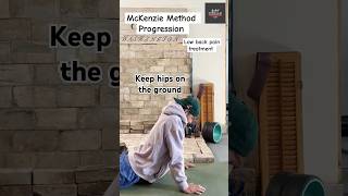 Back pain relief with McKenzie method!! Helps with sciatica 👀💯 #backpain #backpainrelief #mckenzie