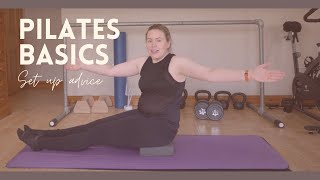 Pilates Basics- In depth set up advice// What to expect on your first Pilates class