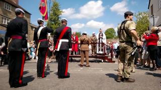 1 Regiment Army Air Corps Freedom of the Town parade and ceremony in Wincanton