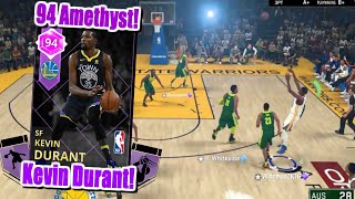 NBA2K18 MyTeam Amethyst Kevin Durant Gameplay!!! KD is a Scoring Machine!!! 50+ Point Game!!!