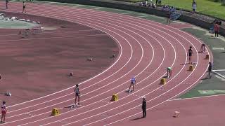 男子4x100mR予選1組 千葉県高校新人2024