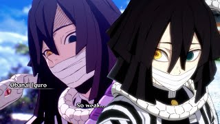 Demon Slayer Hinokami Chronicles 2 - Obanai Iguro (Serpent Hashira) Complete Moveset (Updated)