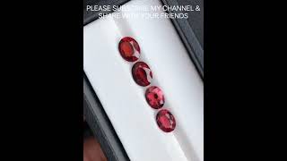 6.7 carats stunning faceted rhodolite garnet available for Sale..