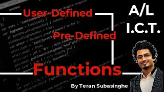 Functions in Python (User-Defined and Built-in) - Intro