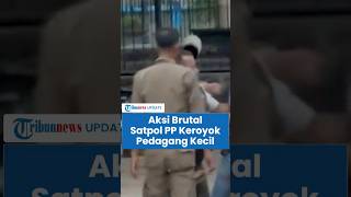 Viral Aksi Petugas Satpol PP Kendari Keroyok Penjual Kerupuk, Warga Geram, Polisi Beri Teguran Keras