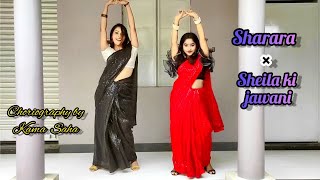 Sharara sharara× Sheila ki jawani dance ||Dance cover by Kama & Bipasha|| smily kama|| easy step||
