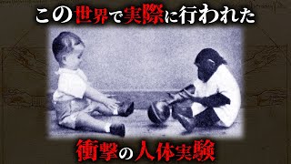 【実話】この世界で本当におこなわれた非倫理的な人体実験2選がヤバすぎた...。【 社会実験 心理実験 都市伝説 】