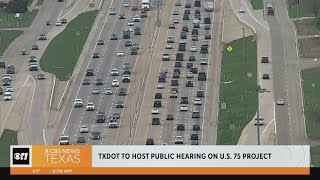 TxDOT to host public hearing on U.S. 75 project