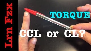 Clockwise vs Counterclockwise Torque Direction