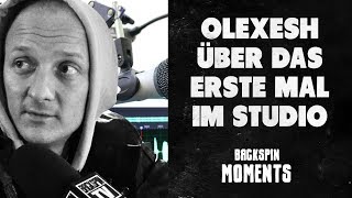 Olexesh über das erste Mal im Studio | BACKSPIN MOMENTS