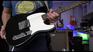 Squier 60's Custom Esquire One Pickup Guitar with 3 Way Switch is Explained