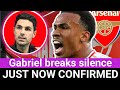 UNBELIEVABLE🔥 ARSENAL EXCITED NEWS UPDATES UNFOLDED TODAY 🤩 Gabriel breaks silence 🤩 Arsenal injury