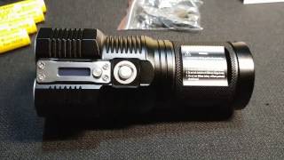 Nitecore TM28 6,000 Lumens Flashlight Kit Review!