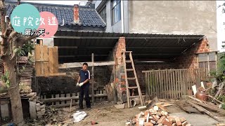 Renovating old pig house on 200 m2...4 months timelapse in 60 minutes