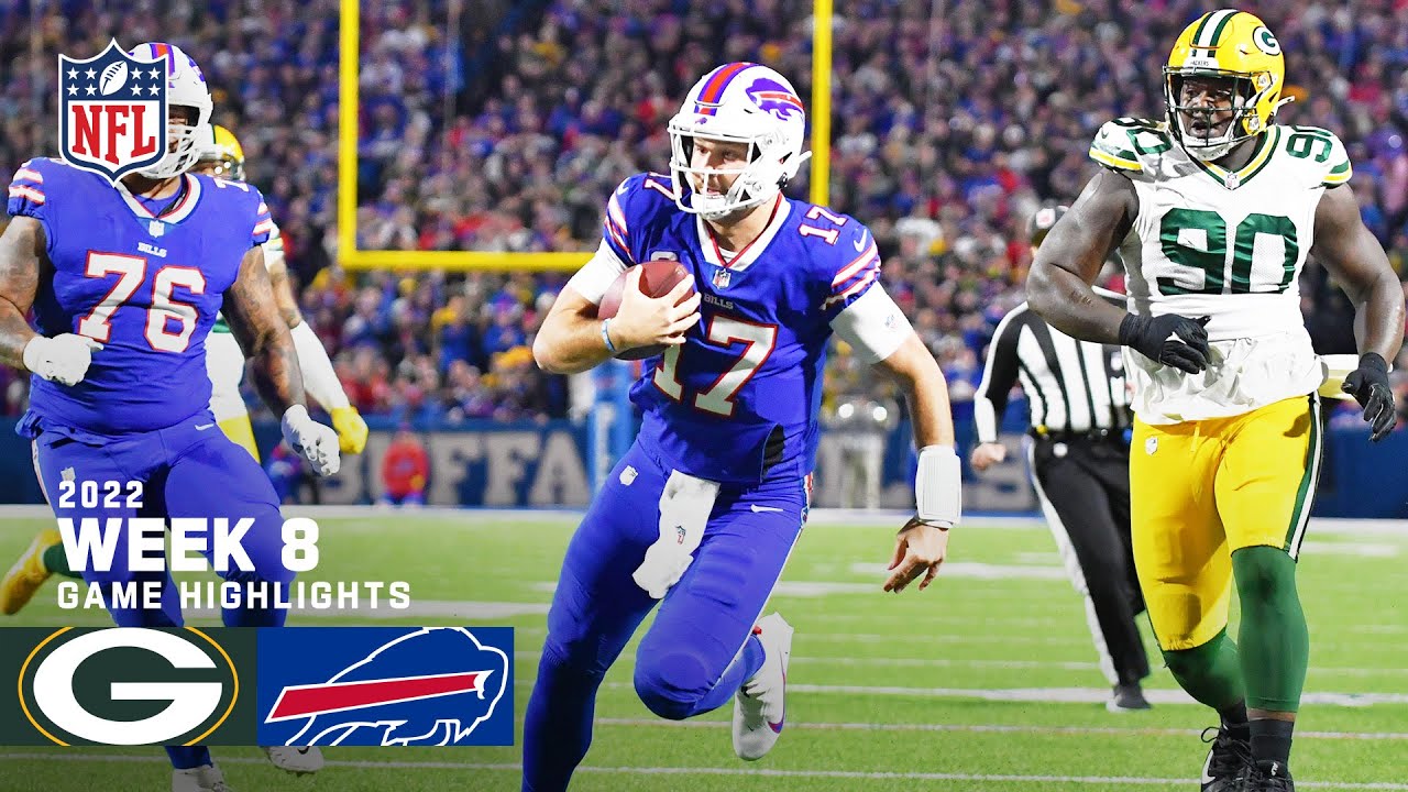 Green Bay Packers Vs. Buffalo Bills | 2022 Week 8 Game Highlights - YouTube