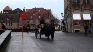 Europe town walk Vol.1 Bruges（Belgium）11 Horse Drawn Carriage Tours in Bruges