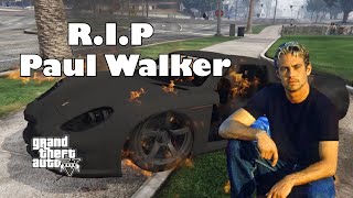 Paul Walker death recreation in GTA 5