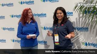 Irrigation E3 Learner spotlight: Idalia Navarro, California State University, Fresno