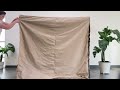 how to use a canopy swing cover