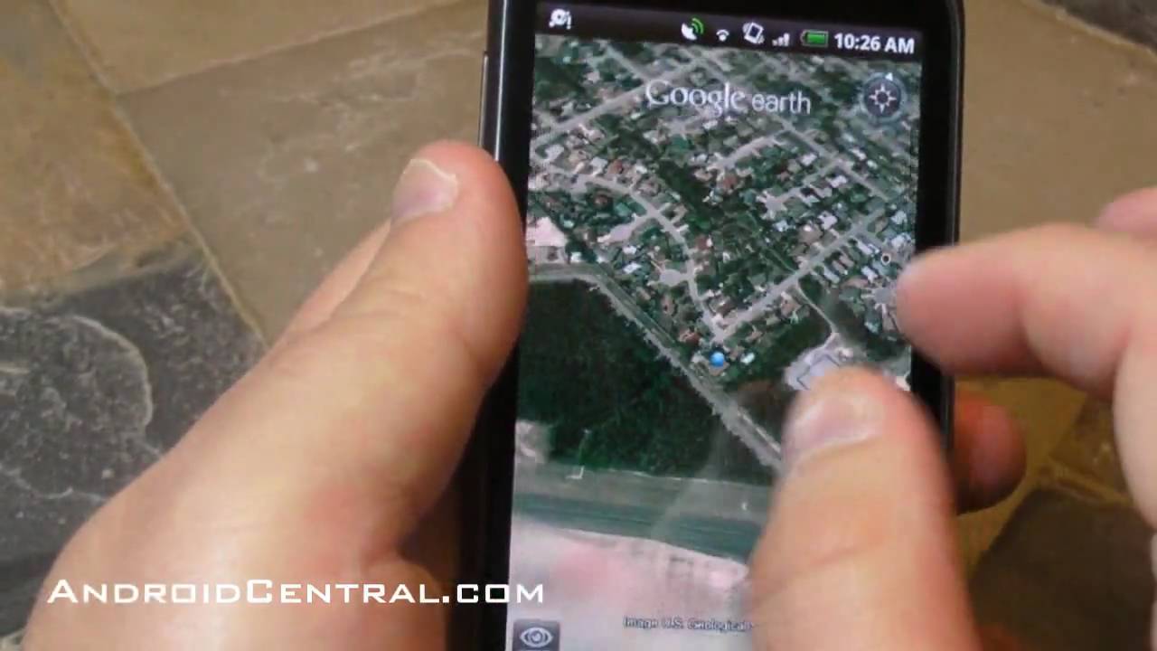 Google Earth On Android Androidcentral Youtube